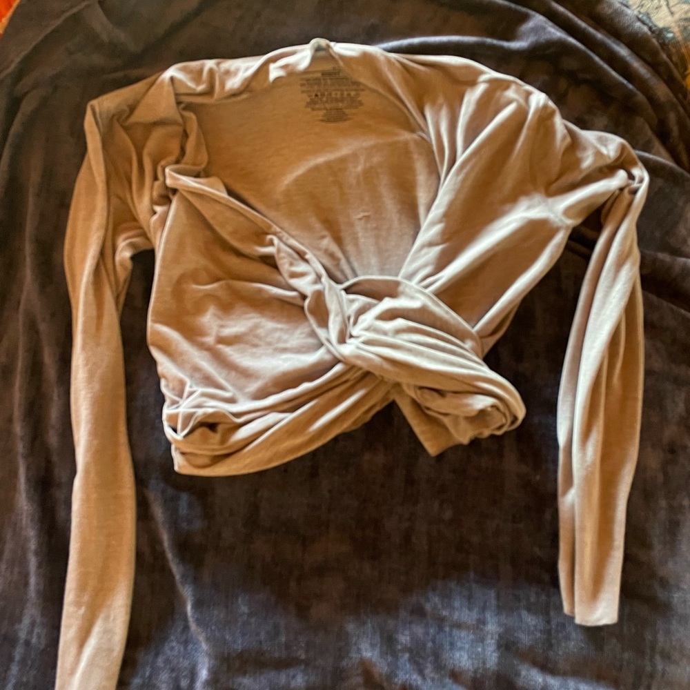 Patagonia yoga tie around crop